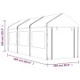 Cenador con techo polietileno blanco 6,69x2,28x2,69 m de vidaXL, Carpas y cenadores - Ref: Foro24-3155479, Precio: 300,59 €, ...