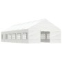 Pavillon mit weißem Polyethylendach 13,38 x 5,88 x 3,75 m von vidaXL, Zelte und Pavillons - Ref: Foro24-3155498, Preis: 965,1...