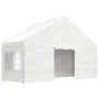 Pavillon mit weißem Polyethylendach 13,38 x 5,88 x 3,75 m von vidaXL, Zelte und Pavillons - Ref: Foro24-3155498, Preis: 1,00 ...