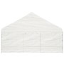 Pavillon mit weißem Polyethylendach 13,38 x 5,88 x 3,75 m von vidaXL, Zelte und Pavillons - Ref: Foro24-3155498, Preis: 965,1...