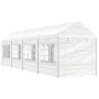 Pavillon mit weißem Polyethylendach 8,92 x 2,28 x 2,69 m von vidaXL, Zelte und Pavillons - Ref: Foro24-3155480, Preis: 379,60...