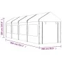 Cenador con techo polietileno blanco 8,92x2,28x2,69 m de vidaXL, Carpas y cenadores - Ref: Foro24-3155480, Precio: 373,14 €, ...