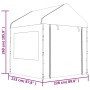 Pavillon mit weißem Polyethylendach 8,92 x 2,28 x 2,69 m von vidaXL, Zelte und Pavillons - Ref: Foro24-3155480, Preis: 379,60...