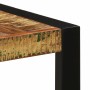 Mesa de comedor de madera maciza reciclada 140x70x75 cm