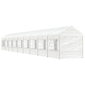 Pavillon mit weißem Polyethylendach 20,07 x 2,28 x 2,69 m von vidaXL, Zelte und Pavillons - Ref: Foro24-3155485, Preis: 783,6...