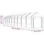 Gazebo with white polyethylene roof 20.07x2.28x2.69 m by vidaXL, Tents and gazebos - Ref: Foro24-3155485, Price: 771,44 €, Di...
