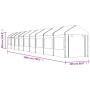 Pavillon mit weißem Polyethylendach 20,07 x 2,28 x 2,69 m von vidaXL, Zelte und Pavillons - Ref: Foro24-3155485, Preis: 783,6...