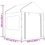 Pavillon mit weißem Polyethylendach 20,07 x 2,28 x 2,69 m von vidaXL, Zelte und Pavillons - Ref: Foro24-3155485, Preis: 783,6...