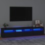 TV-Schrank mit LED-Leuchten Schwarz 210x35x40 cm von vidaXL, TV-Möbel - Ref: Foro24-3152731, Preis: 176,07 €, Rabatt: %
