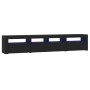 TV-Schrank mit LED-Leuchten Schwarz 210x35x40 cm von vidaXL, TV-Möbel - Ref: Foro24-3152731, Preis: 176,07 €, Rabatt: %