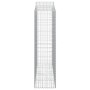 Gabionenkörbe 3 Stück Bogenform Eisen 200x50x180/200 cm von vidaXL, Töpfe und Pflanzgefäße - Ref: Foro24-3145725, Preis: 449,...