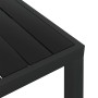 Juego muebles jardín 5 pzas con cojines ratán sintético gris