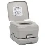 Portable camping toilet with a 10+10 L tent by vidaXL, Portable showers and toilets - Ref: Foro24-3081890, Price: 130,66 €, D...
