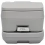 Portable camping toilet with a 10+10 L tent by vidaXL, Portable showers and toilets - Ref: Foro24-3081890, Price: 130,66 €, D...