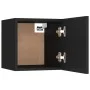Nachttische 2 Stk. Holzwerkstoff schwarz 30,5x30x30 cm von vidaXL, Nachttische - Ref: Foro24-3079710, Preis: 49,34 €, Rabatt: %