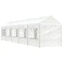 Pavillon mit weißem Polyethylendach 11,15x2,28x2,69 m von vidaXL, Zelte und Pavillons - Ref: Foro24-3155481, Preis: 441,42 €,...