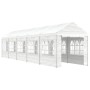 Pavillon mit weißem Polyethylendach 11,15x2,28x2,69 m von vidaXL, Zelte und Pavillons - Ref: Foro24-3155481, Preis: 448,79 €,...