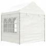 Pavillon mit weißem Polyethylendach 11,15x2,28x2,69 m von vidaXL, Zelte und Pavillons - Ref: Foro24-3155481, Preis: 441,42 €,...