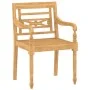 Gartenmöbel-Set 4-teilig aus massivem Teakholz von vidaXL, Gartensets - Ref: Foro24-3087051, Preis: 537,83 €, Rabatt: %