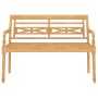 Gartenmöbel-Set 4-teilig aus massivem Teakholz von vidaXL, Gartensets - Ref: Foro24-3087051, Preis: 547,80 €, Rabatt: %