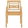 Gartenmöbel-Set 4-teilig aus massivem Teakholz von vidaXL, Gartensets - Ref: Foro24-3087051, Preis: 537,83 €, Rabatt: %