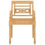 Gartenmöbel-Set 4-teilig aus massivem Teakholz von vidaXL, Gartensets - Ref: Foro24-3087051, Preis: 547,80 €, Rabatt: %