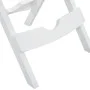 Juego de comedor para jardín 3 piezas polipropileno blanco de vidaXL, Conjuntos de jardín - Ref: Foro24-3120463, Precio: 179,...