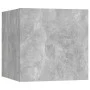 Set Wohnzimmermöbel 4 Stück Holzwerkstoff Beton grau von vidaXL, TV-Möbel - Ref: Foro24-3079156, Preis: 123,37 €, Rabatt: %