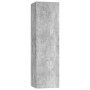 TV-Wohnzimmermöbel-Set, 4-teilig, Betongrau, Holzwerkstoff von vidaXL, TV-Möbel - Ref: Foro24-3079153, Preis: 197,67 €, Rabat...