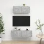 Wohnzimmermöbel-Set 2-teilig betongraues Holzwerkstoff von vidaXL, TV-Möbel - Ref: Foro24-3079122, Preis: 84,81 €, Rabatt: %