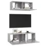 Wohnzimmermöbel-Set 2-teilig betongraues Holzwerkstoff von vidaXL, TV-Möbel - Ref: Foro24-3079122, Preis: 84,81 €, Rabatt: %