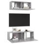 Wohnzimmermöbel-Set 2-teilig betongraues Holzwerkstoff von vidaXL, TV-Möbel - Ref: Foro24-3079122, Preis: 87,02 €, Rabatt: %