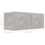 Wohnzimmermöbel-Set 2-teilig betongraues Holzwerkstoff von vidaXL, TV-Möbel - Ref: Foro24-3079122, Preis: 87,02 €, Rabatt: %