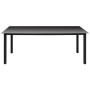 Set de muebles jardín 9 pzas con cojines ratán sintético gris de vidaXL, Conjuntos de jardín - Ref: Foro24-3095008, Precio: 7...