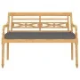 4-piece garden furniture set and solid teak wood cushions by vidaXL, Garden sets - Ref: Foro24-3087053, Price: 547,78 €, Disc...