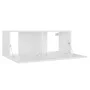 3-teiliges Holzwerkstoff-Wohnzimmer TV-Möbelset weiß von vidaXL, TV-Möbel - Ref: Foro24-3078654, Preis: 123,52 €, Rabatt: %