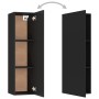 3-teiliges TV-Wohnzimmermöbelset aus schwarzem Holzwerkstoff von vidaXL, TV-Möbel - Ref: Foro24-3078761, Preis: 151,56 €, Rab...