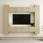 8 Stück Holzwerkstoff TV Wohnzimmer Möbel Set Sonoma Eiche von vidaXL, TV-Möbel - Ref: Foro24-3078965, Preis: 392,21 €, Rabat...