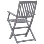 Klappbare Gartenstühle 8 Einheiten massives Akazienholz von vidaXL, Gartenstühle - Ref: Foro24-3078261, Preis: 325,31 €, Raba...