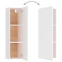 3-teiliges Holzwerkstoff-Wohnzimmer TV-Möbelset weiß von vidaXL, TV-Möbel - Ref: Foro24-3078656, Preis: 134,35 €, Rabatt: %
