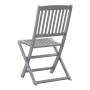 Sillas de jardín plegables 8 uds madera maciza acacia de vidaXL, Sillas de jardín - Ref: Foro24-3078289, Precio: 363,07 €, De...