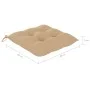 8 pcs folding garden chairs and solid acacia wood cushions by vidaXL, Garden chairs - Ref: Foro24-3078308, Price: 402,33 €, D...