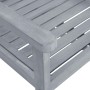 Gartenstühle 8 Einheiten aus massivem grauem Teakholz von vidaXL, Gartenstühle - Ref: Foro24-3078206, Preis: 487,53 €, Rabatt: %