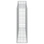 Gabionenkörbe 5 Stück Bogenform Eisen 200x30x100/120 cm von vidaXL, Töpfe und Pflanzgefäße - Ref: Foro24-3145433, Preis: 429,...