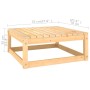 Garden furniture 8 pieces and cushions solid pine wood by vidaXL, Garden sets - Ref: Foro24-3077129, Price: 618,73 €, Discoun...