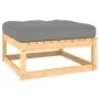 Juego de muebles de jardín 10 pzas y cojines madera maciza pino de vidaXL, Conjuntos de jardín - Ref: Foro24-3076809, Precio:...