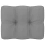4-seater garden sofa with solid pine wood cushions by vidaXL, Outdoor sofas - Ref: Foro24-3076409, Price: 373,71 €, Discount: %