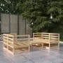 Gartenmöbel-Set 5-teilig aus massivem Kiefernholz von vidaXL, Gartensets - Ref: Foro24-3075254, Preis: 239,28 €, Rabatt: %