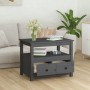 Massivholz Kiefer Couchtisch grau 71x49x55 cm von vidaXL, Couchtisch - Ref: Foro24-820938, Preis: 106,42 €, Rabatt: %