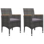 Graues 3-teiliges Garten-Essset von vidaXL, Gartensets - Ref: Foro24-3068688, Preis: 250,83 €, Rabatt: %